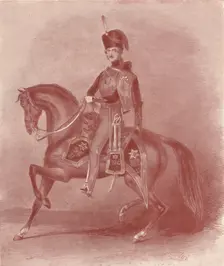 His Royal Highness Prince Albert, Colonel of the 11th Hussars 19th century, (1909)