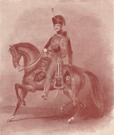 His Royal Highness Prince Albert, Colonel of the 11th Hussars 19th century, (1909)