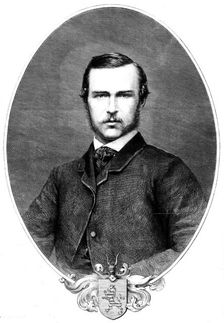 His Royal Highness Prince Louis of Hesse-Darmstadt, 1862. Creator: Unknown
