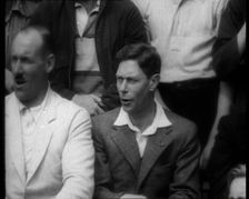His Royal Highness the Duke of York Singing, 1933. Creator: British Pathe Ltd