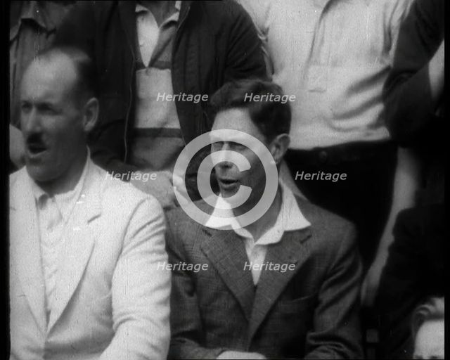 His Royal Highness the Duke of York Singing, 1933. Creator: British Pathe Ltd.