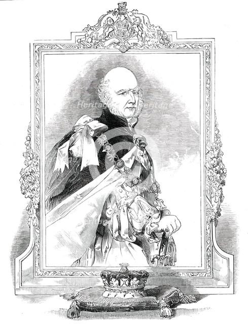 His Royal Highness the late Duke of Cambridge, K.G., G.C.B., &c. - from an original drawing, 1850. Creator: Unknown.