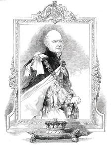 His Royal Highness the late Duke of Cambridge, K.G., G.C.B., &c. - from an original drawing, 1850. Creator: Unknown