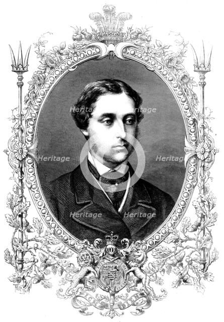 His Royal Highness the Prince of Wales, 1862. Creator: Mason Jackson.