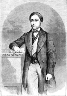 His Royal Highness the Prince of Wales - from a photograph by John Watkins, 1860. Creator: Unknown