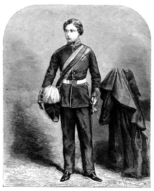 His Royal Highness the Prince of Wales, in his Uniform as Colonel in the Army, 1858. Creator: Unknown