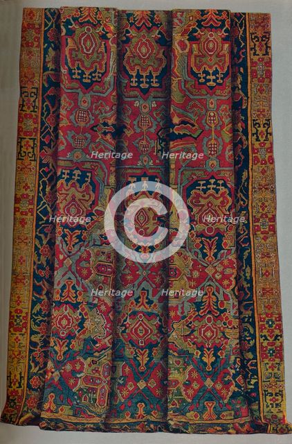 'Hispano-Mauresque Carpet', c15th century, (1910). Artist: Unknown.