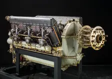 Hispano-Suiza 12YCRS V-12 Engine, ca. 1932. Creator: Hispano-Suiza