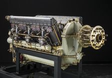 Hispano-Suiza 12YCRS V-12 Engine, ca. 1932. Creator: Hispano-Suiza