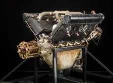 Hispano-Suiza (Wright-Martin E), V-8 Engine, ca. 1916. Creators: Wright Aeronautical, Wright-Martin