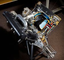 Hispano-Suiza A (Wright-Martin) V-8 Engine, 1918. Creator: Wright Aeronautical