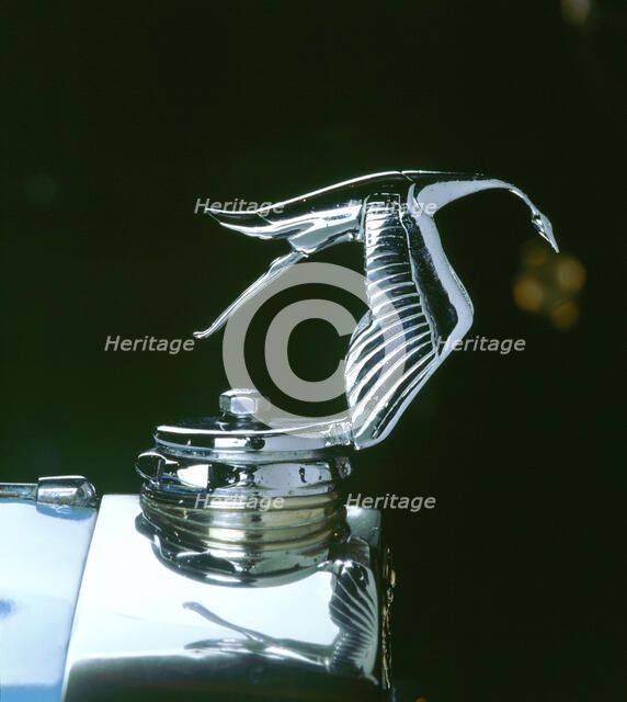 Hispano Suiza Stork Mascot. Artist: Unknown.