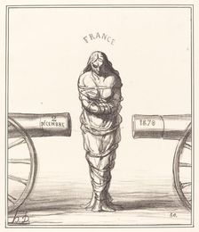 Histoire d'un règne, 1870. Creator: Honore Daumier