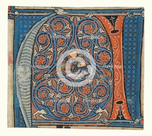 Historiated Initial from an antiphonal, about 1260-1270. Creator: Unknown.