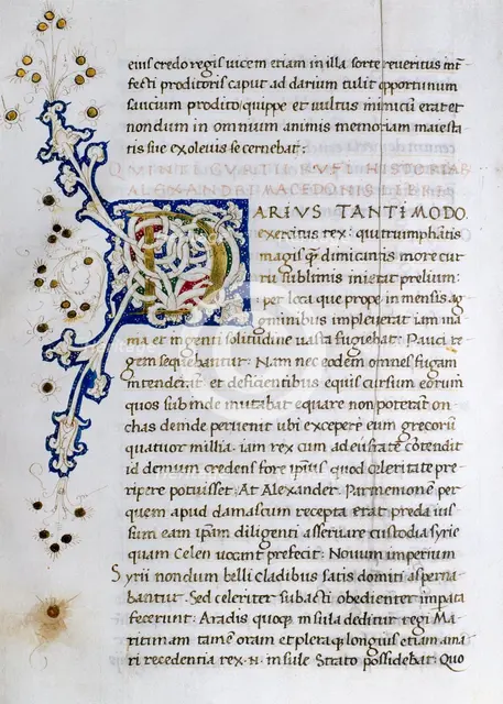 Historiae Alexandri Magni Macedonis (Stories of Alexander the Great of Macedonia), 1466 (2000).  Creator: Unknown.