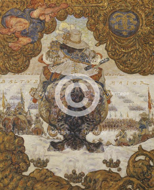 "Historic Backs", Second Series: Karl X of Sweden, 1918. Creator: Nils Kreuger.