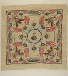 Historical Textile, c. 1940. Creator: Ernest Capaldo