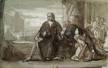 Historical Composition, c1840s. Creator: John Phillip