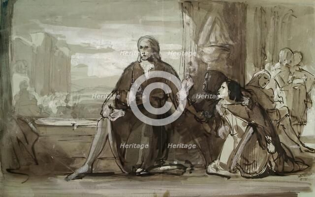 Historical Composition, c1840s. Creator: John Phillip.