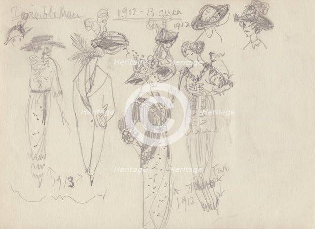 Historical costume, c1950. Creator: Shirley Markham.