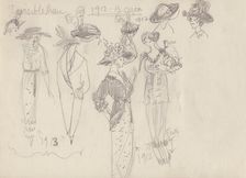 Historical costume, c1950. Creator: Shirley Markham