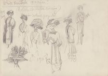 Historical costume, c1950. Creator: Shirley Markham