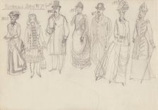 Historical costume, c1950. Creator: Shirley Markham