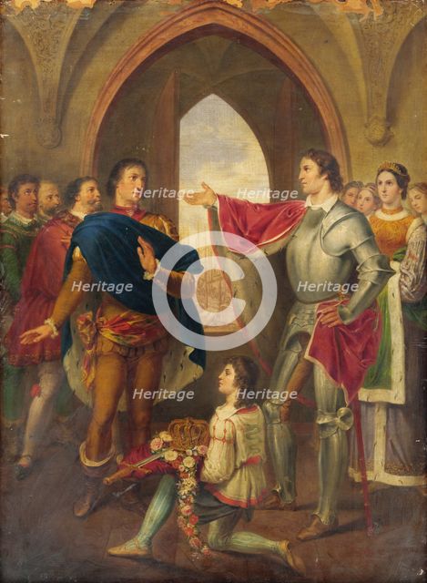 Historical Depiction, 1824. Creator: Sigmund Ferdinand von Perger.
