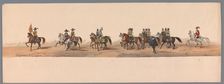 Historical parade at the second centenary of the Utrecht University, 1836 (plate 2), 1837. Creator: Victor Adam