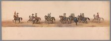 Historical parade at the second centenary of the Utrecht University, 1836 (plate 2), 1837. Creator: Victor Adam
