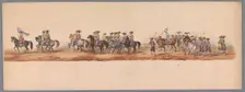 Historical parade at the second centenary of the Utrecht University, 1836 (plate 5), 1837. Creator: Victor Adam