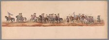 Historical parade at the second centenary of the Utrecht University, 1836 (plate 5), 1837. Creator: Victor Adam