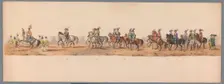 Historical parade at the second centenary of the Utrecht University, 1836 (plate 8), 1837. Creator: Victor Adam