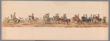 Historical parade at the second centenary of the Utrecht University, 1836 (plate 8), 1837. Creator: Victor Adam