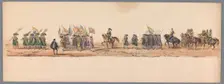 Historical parade at the second centenary of the Utrecht University, 1836 (plate 9), 1837. Creator: Victor Adam