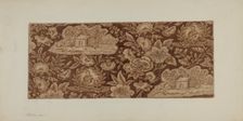 Historical Printed Cotton, 1940. Creator: D. Davin