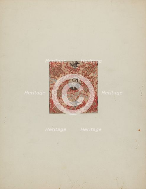 Historical Printed Cotton, c. 1937. Creator: Charles Rose.