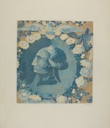 Historical Printed Cotton, c. 1941. Creator: Ernest Capaldo