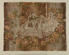 Historical Printed Textile, c. 1939. Creator: Esther Hansen