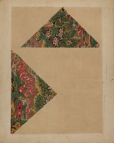 Historical Printed Textile, c. 1940. Creator: Dorothy Dwin