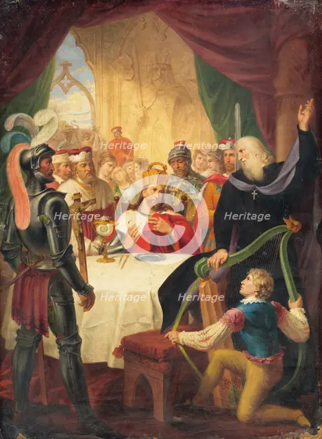 Historical Scene II, 1824. Creator: Sigmund Ferdinand von Perger.