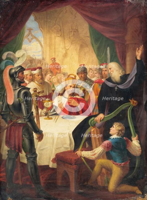 Historical Scene II, 1824. Creator: Sigmund Ferdinand von Perger.