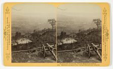 Historical Sycamore Tree, Orchard Knob in the distance, 1889. Creator: Henry Hamilton Bennett