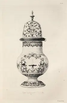 History of the Ceramic Art: A Descriptive and Philosophical Study of the Pottery...(Plate IX), 1877. Creator: Jules Jacquemart (French, 1837-1880)