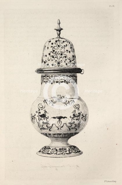 History of the Ceramic Art: A Descriptive and Philosophical Study of the Pottery...(Plate IX), 1877. Creator: Jules Jacquemart (French, 1837-1880).