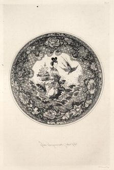 History of the Ceramic Art: A Descriptive and Philosophical Study of the Pottery...(Plate V), 1877. Creator: Jules Jacquemart (French, 1837-1880)