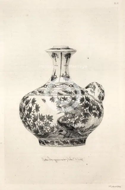 History of the Ceramic Art: A Descriptive and Philosophical Study of the Pottery...(Plate VI), 1877. Creator: Jules Jacquemart (French, 1837-1880).