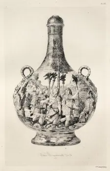 History of the Ceramic Art: A Descriptive and Philosophical Study of the Pottery...(Plate VIII), 187 Creator: Jules Jacquemart (French, 1837-1880)