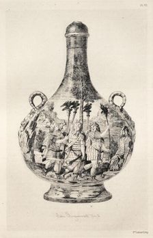 History of the Ceramic Art: A Descriptive and Philosophical Study of the Pottery...(Plate VIII), 187 Creator: Jules Jacquemart (French, 1837-1880)