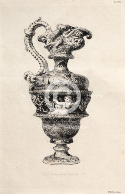 History of the Ceramic Art: A Descriptive and Philosophical Study of the Pottery...Plate I), 1877. Creator: Jules Jacquemart (French, 1837-1880).